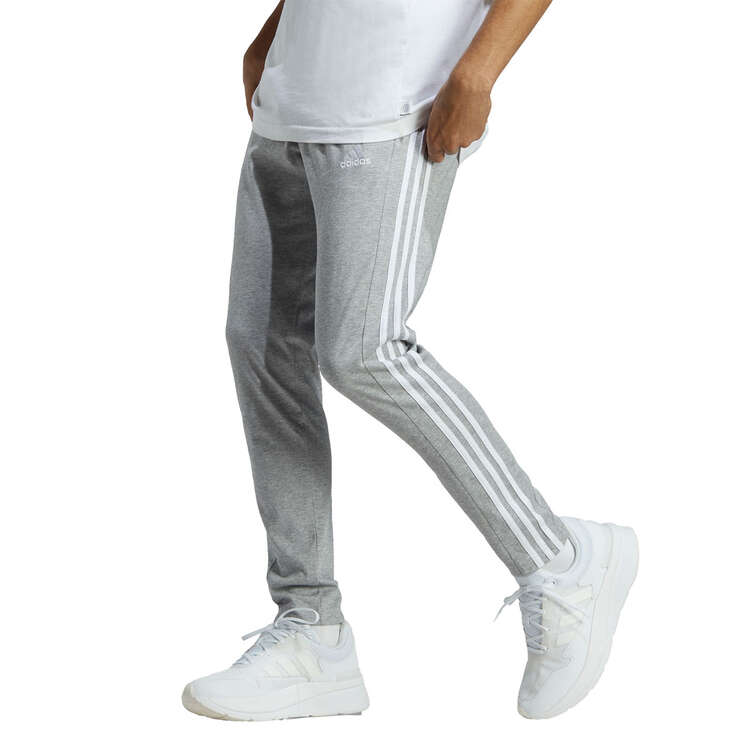 adidas Men's AEROREADY 3-Stripe Pants Grey/White S, , rebel_hi-res