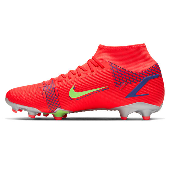 Nike Mercurial Superfly 8 Academy Football Boots Crimson US Mens 4 / Womens 5.5, Crimson, rebel_hi-res