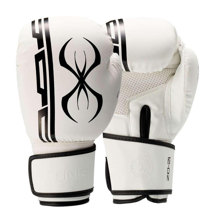 Sting Armaplus Boxing Gloves, White, rebel_hi-res