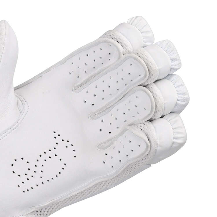 Kookaburra Ghost Pro 5.0 Youth Right Hand Batting Gloves, White, rebel_hi-res