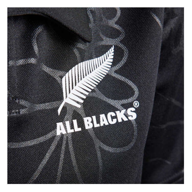 All Blacks 2023 Kids Home Jersey Black 15-16, Black, rebel_hi-res