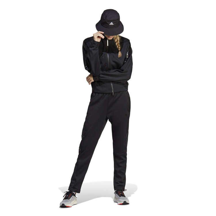 adidas Womens Tiro Track Jacket Black L, Black, rebel_hi-res