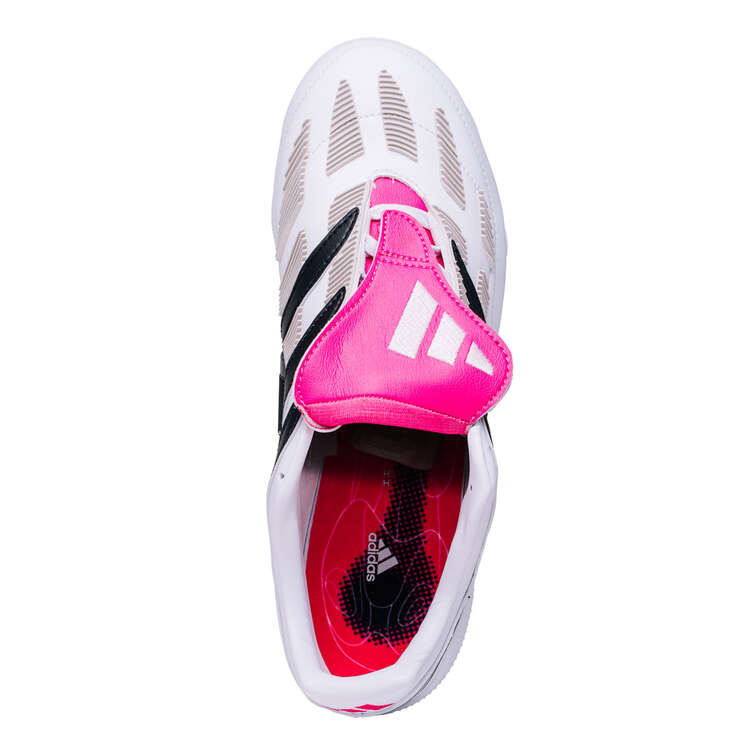adidas Predator Precision .1 Football Boots White/Black US Mens 7 / Womens 8, White/Black, rebel_hi-res