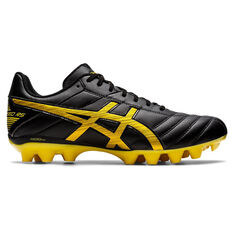 Asics Lethal Speed RS 2 Football Boots Black/Yellow US Mens 6 / Womens 7.5, Black/Yellow, rebel_hi-res