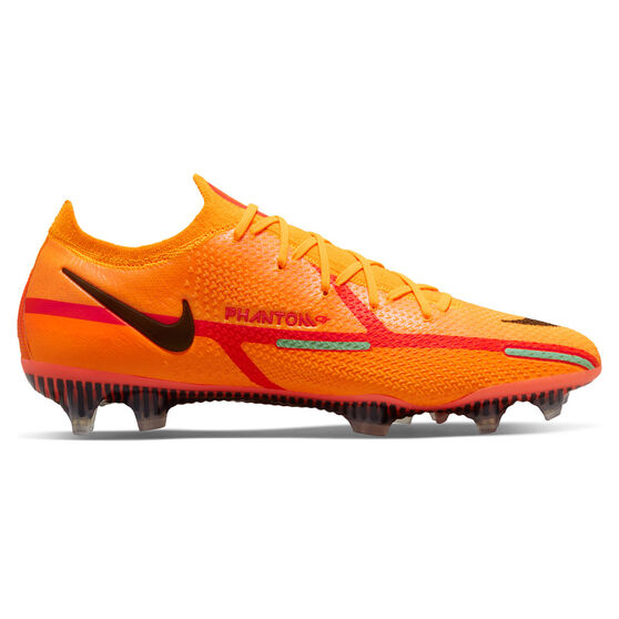 Nike Phantom GT2 Elite Football Boots, Orange/Black, rebel_hi-res