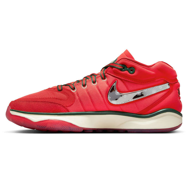 Nike Air Zoom G.T. Hustle 2 Basketball Shoes Red/Silver US Mens 7 / Womens 8.5, Red/Silver, rebel_hi-res