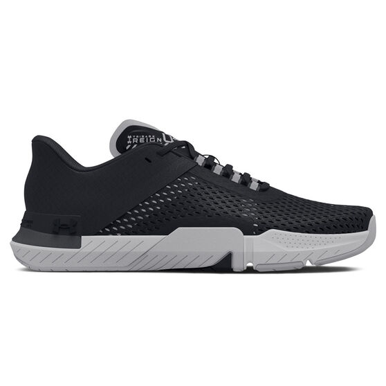 Under Armour Tribase Reign 4 Womens Training Shoes, Black/Grey, rebel_hi-res