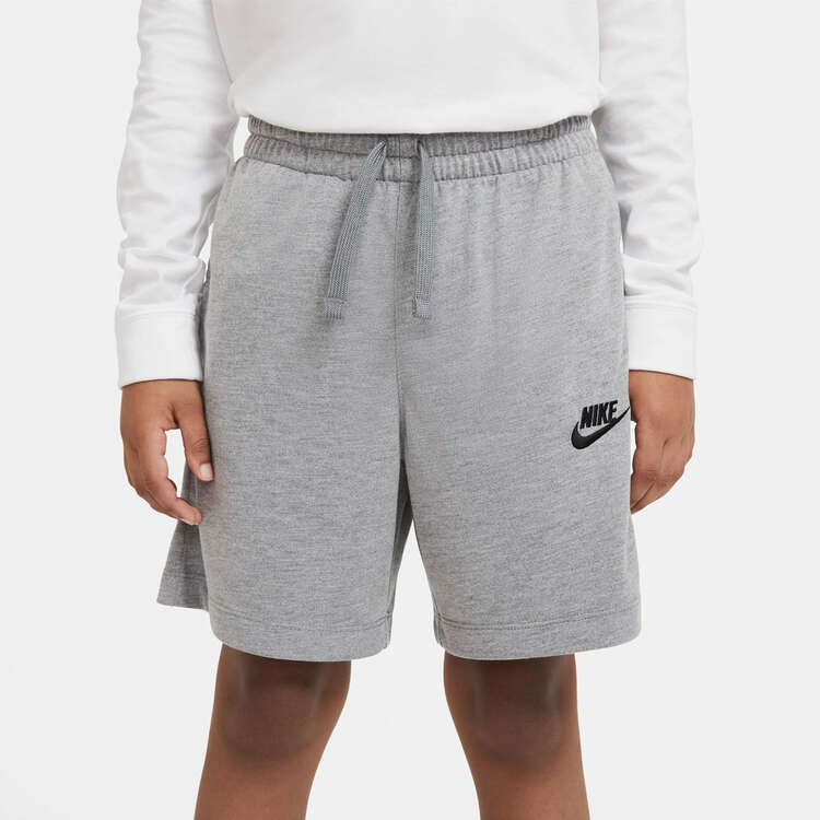 Nike Kids Sportswear Jersey Shorts Grey XS, Grey, rebel_hi-res