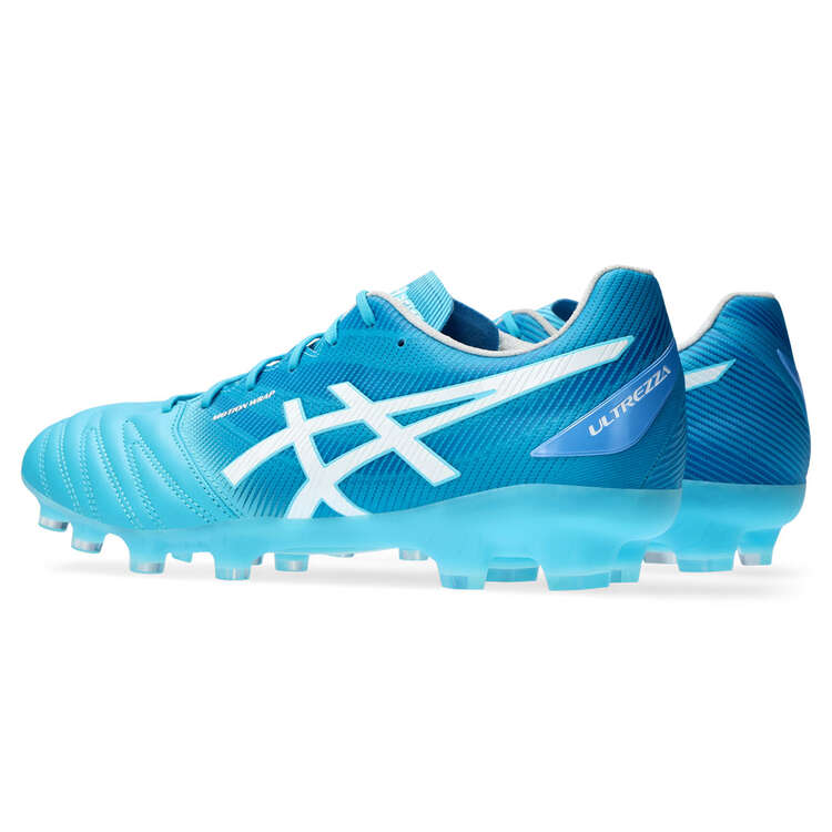 Asics Ultrezza 3 Football Boots, Aqua/Silver, rebel_hi-res