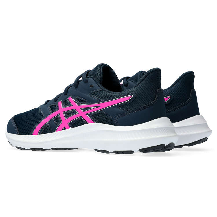 Asics Jolt 4 GS Kids Running Shoes, Navy/Pink, rebel_hi-res