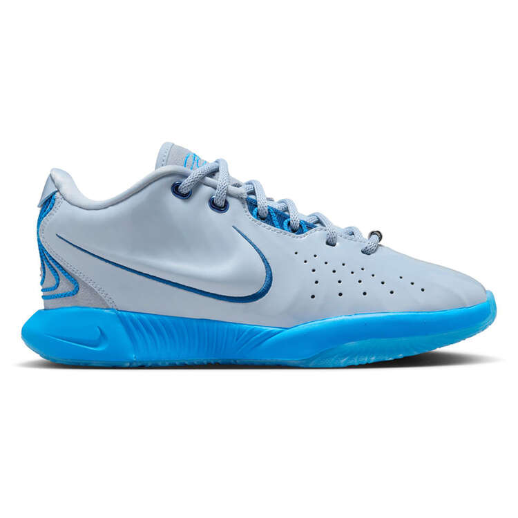 Nike LeBron 21 GS Kids Basketball Shoes Blue US 4, Blue, rebel_hi-res