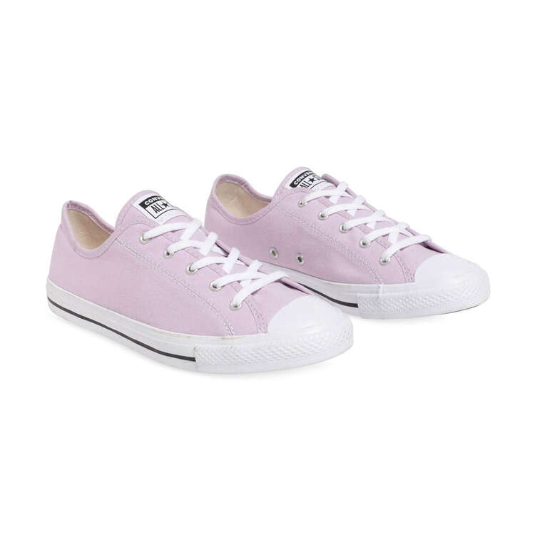 Converse Chuck Taylor Dainty Low Womens Casual Shoes Lilac/White US 5, Lilac/White, rebel_hi-res