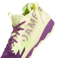 adidas Dame 8 Basketball Shoes, Yellow, rebel_hi-res
