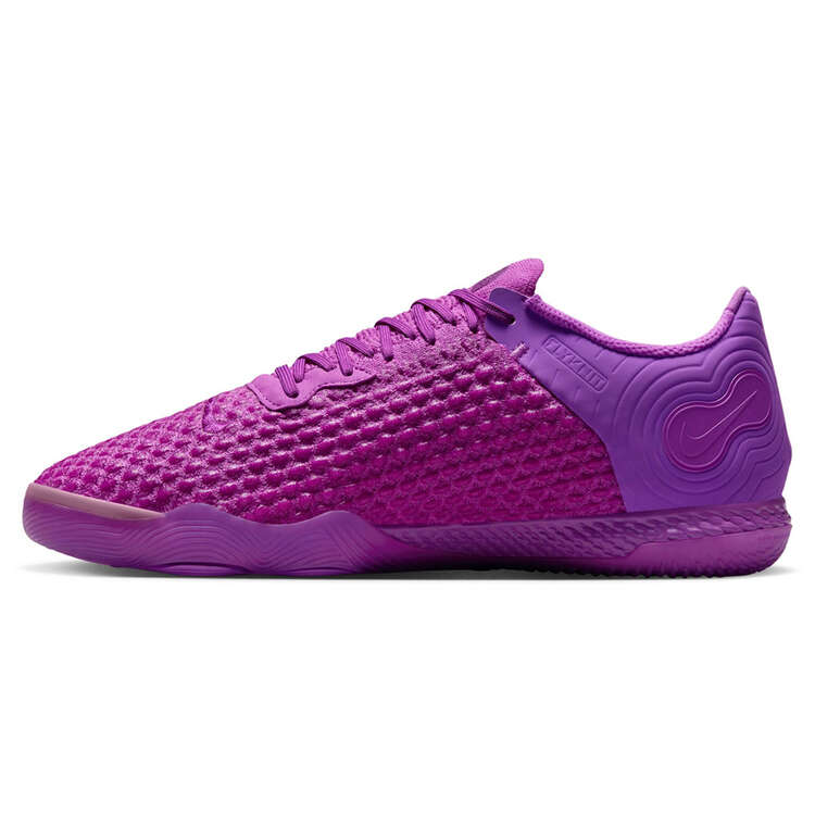 Nike React Gato Indoor Soccer Shoes Purple US Mens 7 / Womens 8.5, Purple, rebel_hi-res