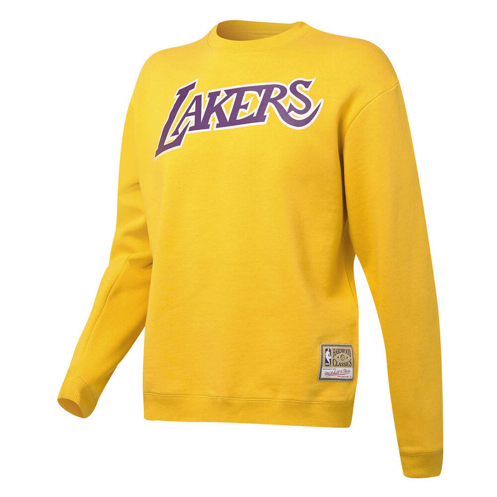 Los Angeles Lakers Mens Wordmark Crew Sweatshirt | Rebel Sport