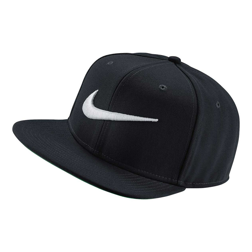 Nike Mens Sportswear Swoosh Cap Black / White OSFA | Rebel Sport