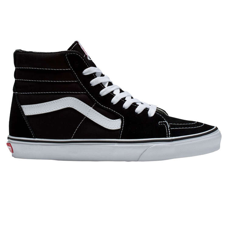 Vans Sk8 Hi Casual Shoes Black/White US Mens 4 / Womens 5.5, Black/White, rebel_hi-res