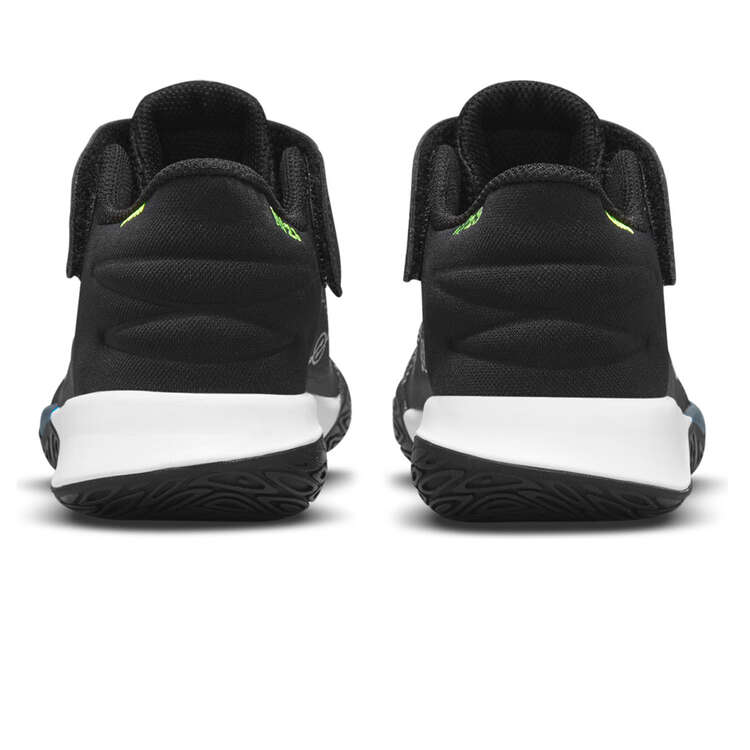 Nike Flytrap 5 Kids Basketball Shoes Black/White US 11, Black/White, rebel_hi-res