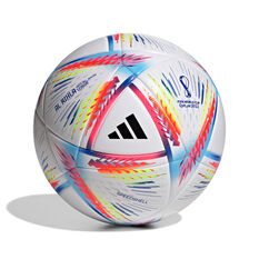 adidas Al Rihla 2022 World Cup Replica League Ball White 4, White, rebel_hi-res