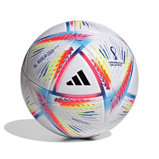 adidas Al Rihla 2022 World Cup Replica League Ball White 4, White, rebel_hi-res