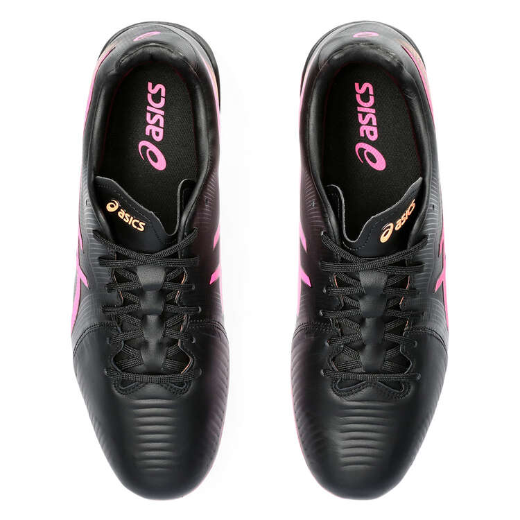 Asics Lethal Tigreor IT FF 3 Football Boots, Black/Pink, rebel_hi-res