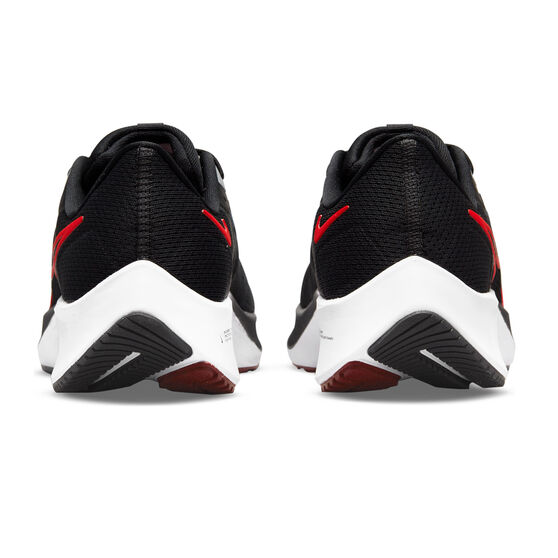 Nike Air Zoom Pegasus 38 Mens Running Shoes, Black/Crimson, rebel_hi-res