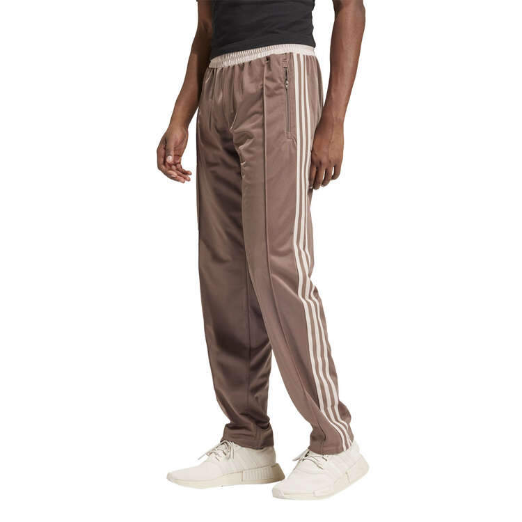 adidas Originals Mens Track Pants Brown S, Brown, rebel_hi-res