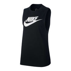 Nike Womens Sportswear Futura Muscle Tank, Black, rebel_hi-res