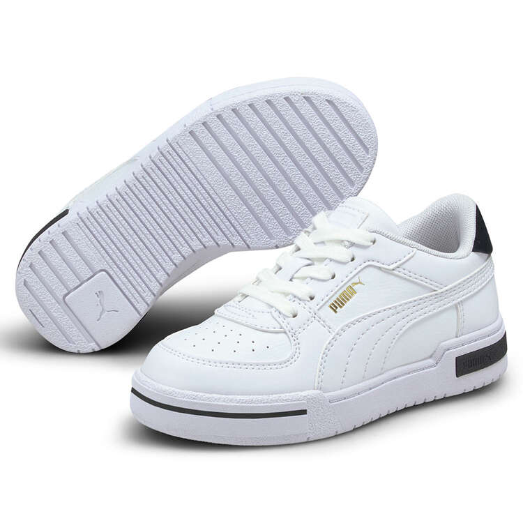 Puma CA Pro Heritage Kids Casual Shoes White/Black US 11, White/Black, rebel_hi-res