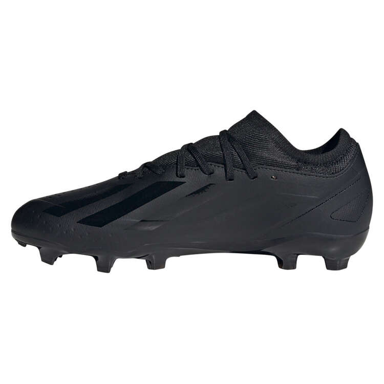adidas X Crazyfast .3 Football Boots Black US Mens 6 / Womens 7, Black, rebel_hi-res