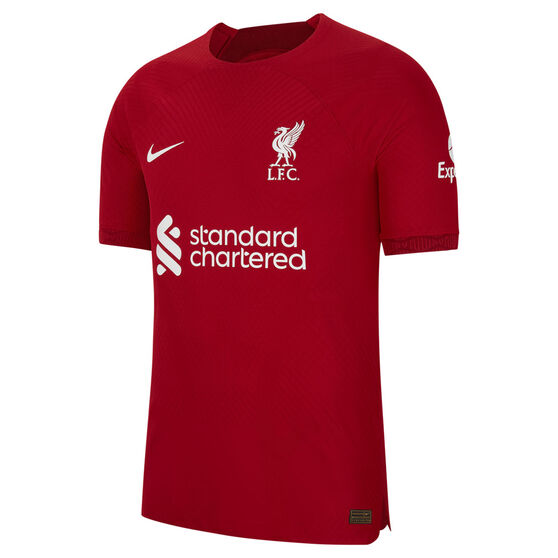 Nike Liverpool FC Mens 2022/23 Authentic Home Jersey, Red, rebel_hi-res