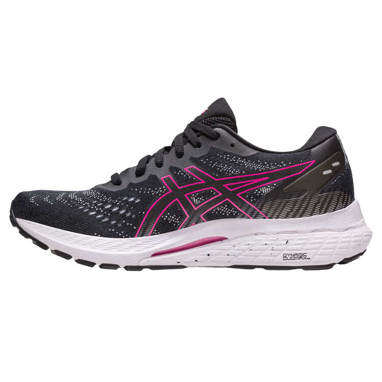 Asics GEL Superion 6 Womens Running Shoes Black/Pink US 6, Black/Pink, rebel_hi-res