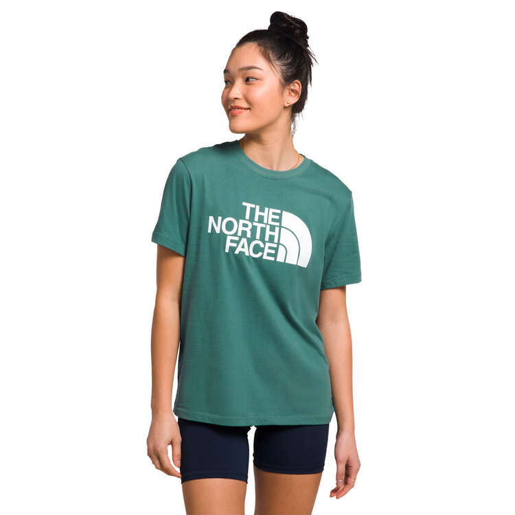 The North Face Womens Half Dome Tee, Green, rebel_hi-res
