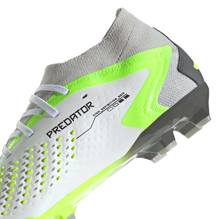 adidas Predator Accuracy .2 Football Boots, White/Black, rebel_hi-res
