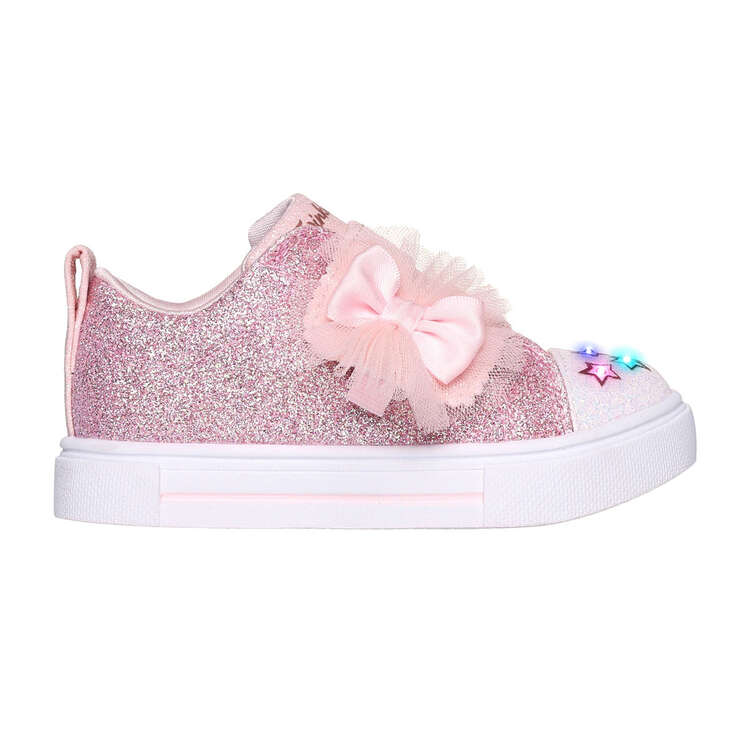 Skechers Twinkle Sparks Glitter Gem Toddlers Shoes Rose Gold US 5, , rebel_hi-res