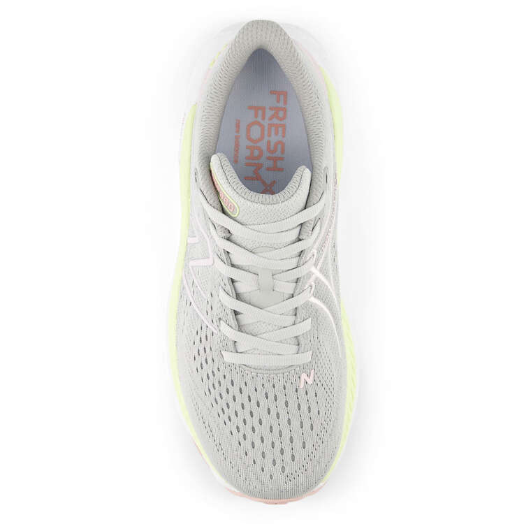 New Balance Fresh Foam X 860 v13 Womens Running Shoes, Grey/Yellow, rebel_hi-res