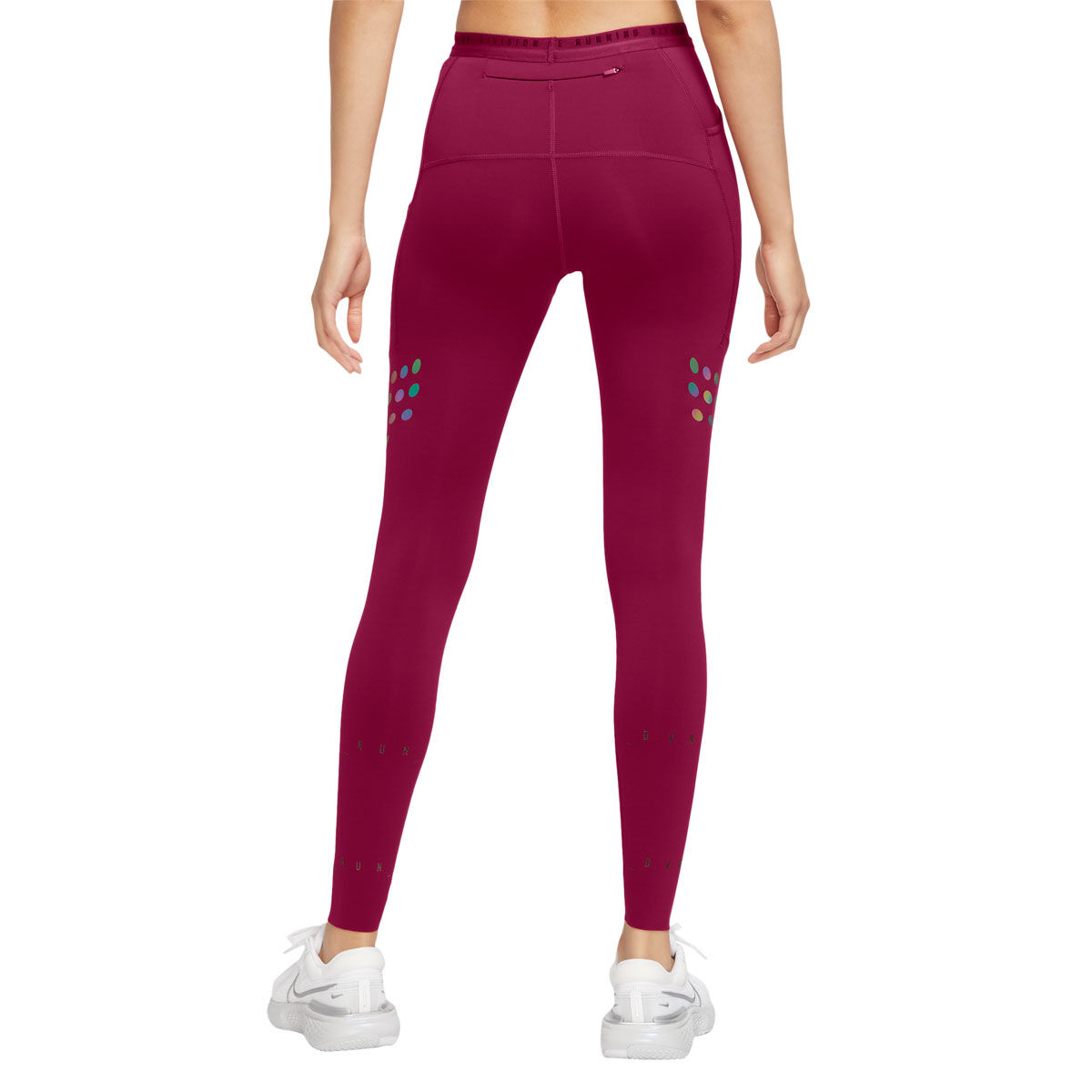 Nike tights burgundy online