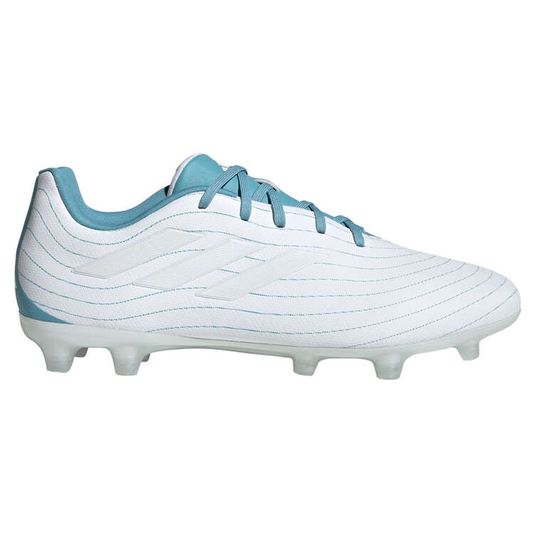 adidas X Parley Copa Pure .3 Football Boots White/Blue US Mens 12 / Womens 13, White/Blue, rebel_hi-res