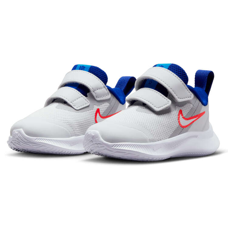 Nike Star Runner 3 Toddlers Shoes Grey/Blue US 4, Grey/Blue, rebel_hi-res