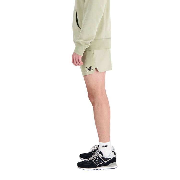 New Balance Mens Essential Woven Shorts, Green, rebel_hi-res
