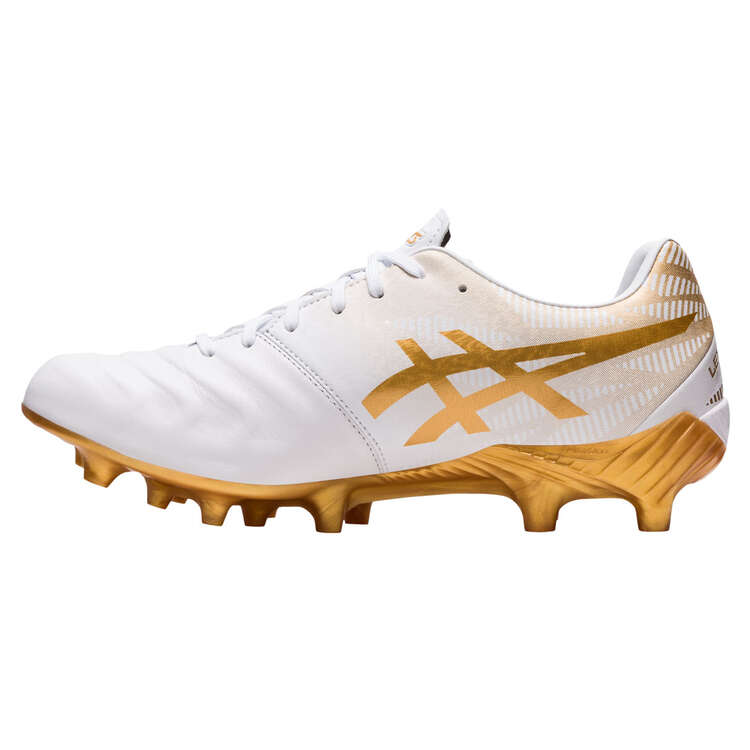 Asics Lethal Tigreor IT FF 2 Football Boots White/Gold US Mens 7 / Womens 8.5, White/Gold, rebel_hi-res