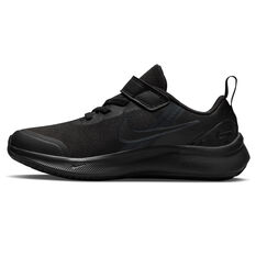 Nike Star Runner 3 Kids Running Shoes Black/White US 11, Black/White, rebel_hi-res