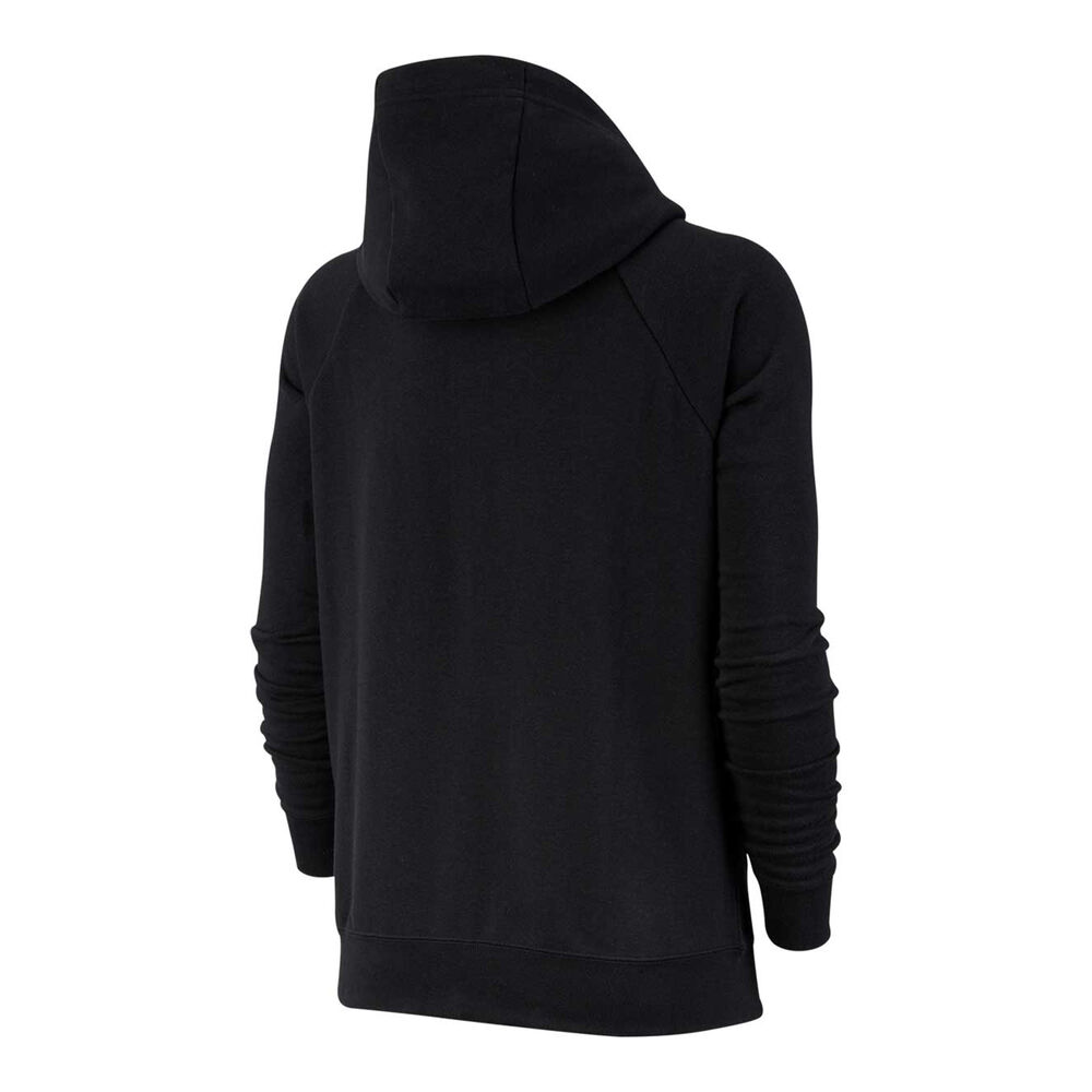 Nike Womens Sportswear Essentials Full Zip Hoodie Black S | Rebel Sport
