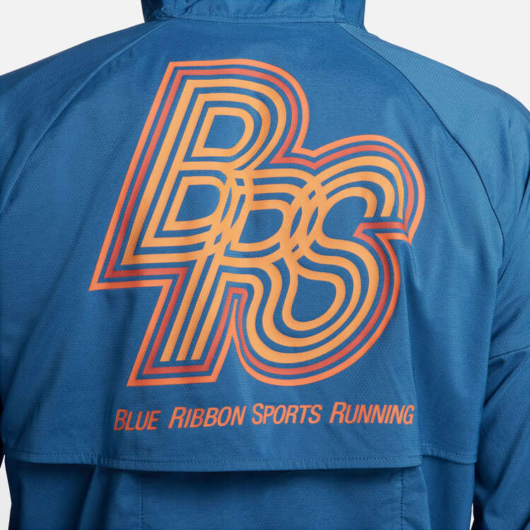 Nike Mens Running Energy Repel Running Jacket, Blue, rebel_hi-res
