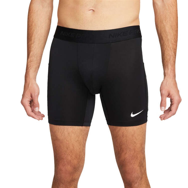 Nike Pro Mens Dri-FIT Fitness Shorts Black S, Black, rebel_hi-res