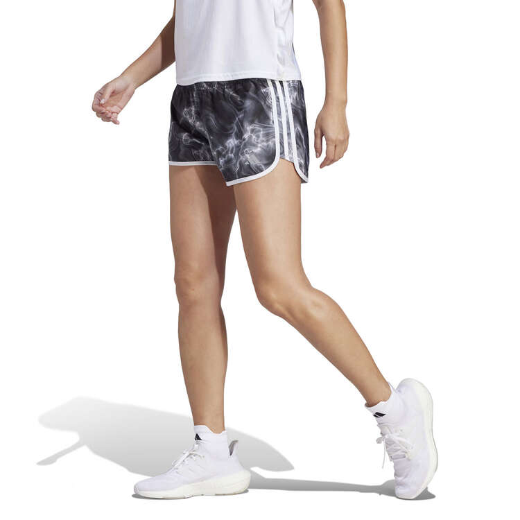 adidas Womens Marathon 20 Allover Print Running Shorts, , rebel_hi-res