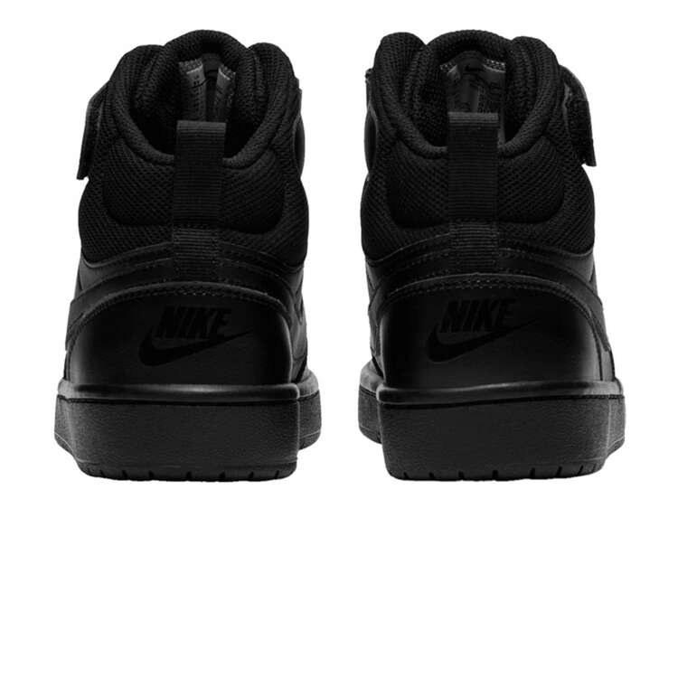 Nike Court Borough Mid 2 GS Kids Casual Shoes, Black, rebel_hi-res