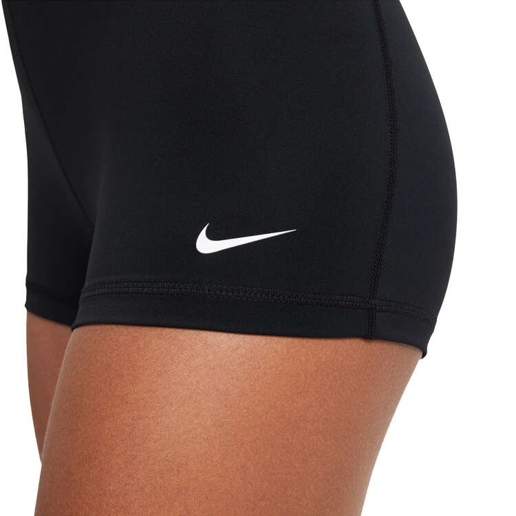 Nike Pro Womens 365 3in Shorts, Black, rebel_hi-res