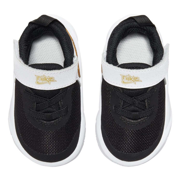 Nike Team Hustle D 10 Toddlers Shoes Black/White US 4, Black/White, rebel_hi-res