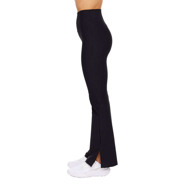 The Upside Womens Peached Florence Flare Pants, Black, rebel_hi-res